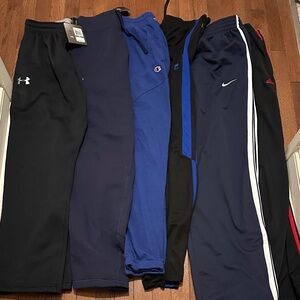 Mens Athletic Bottoms Assorted Colors Bundle